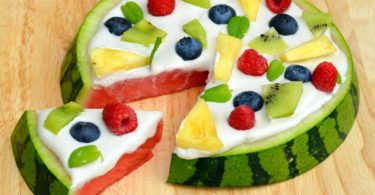 watermelon fruit pizza