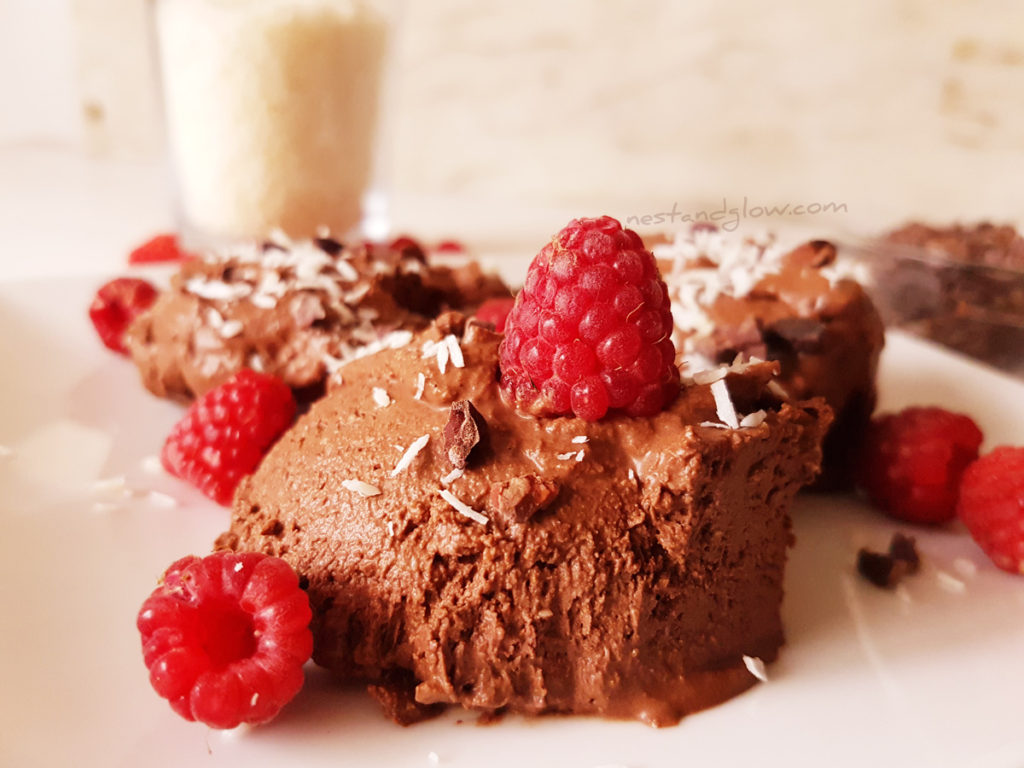 Coconut Almond Chocolate Ice-Cream Recipe - Vegan, Paleo ...