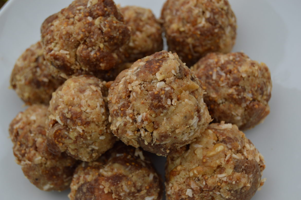 Fig and Walnut Energy Balls Nest and Glow