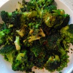 Minted Broccoli and Peas