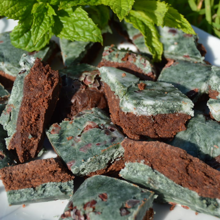Mint Chocolate Seaweed Fudge
