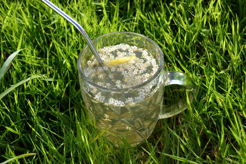 Elderflower Lemon Water