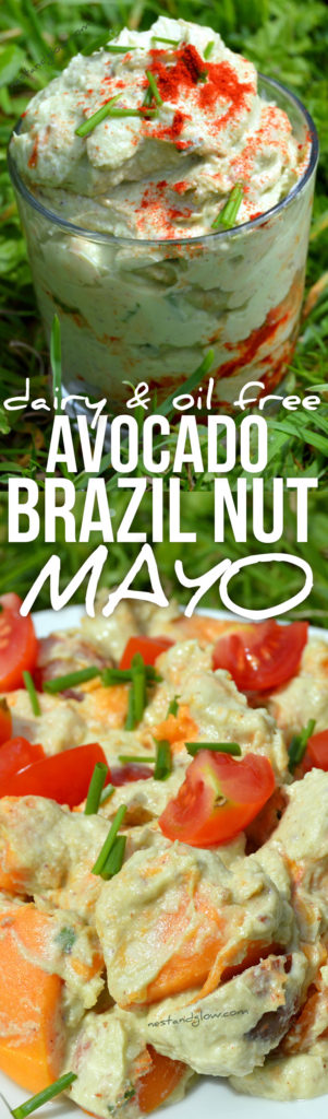 avocado brazil nut mayo