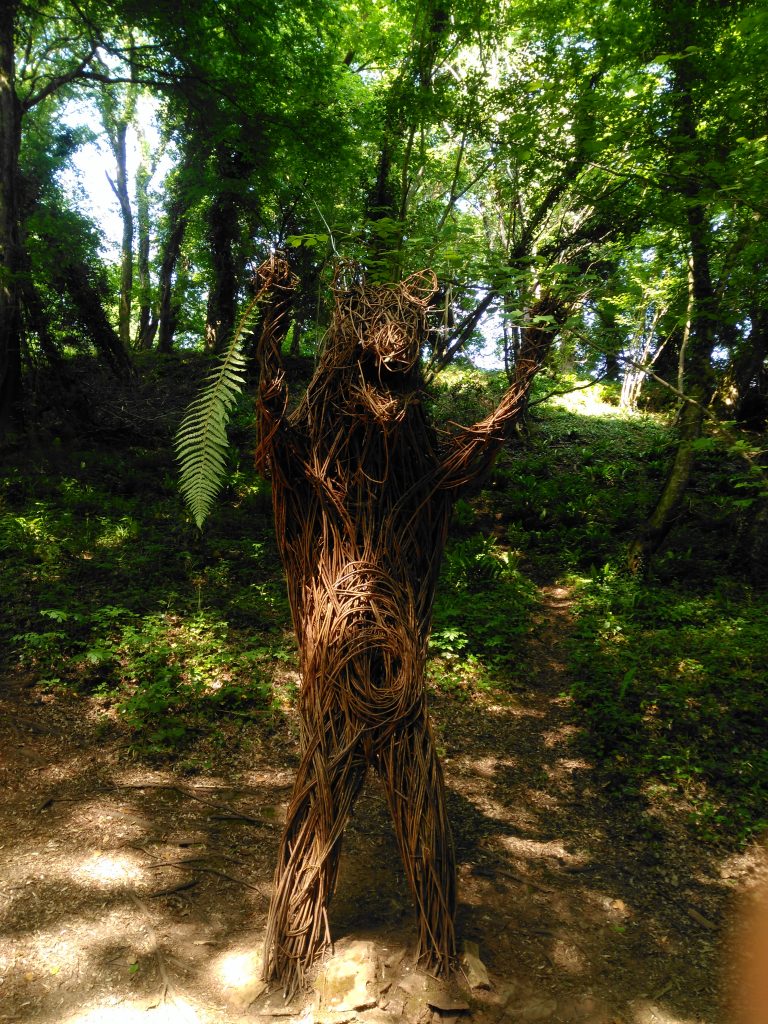 Wicker rat in ebbor gorge