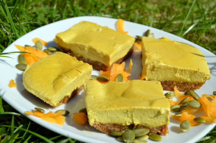 raw pumpkin cake