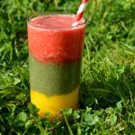 Traffic Light Fruit Smoothie – Kiwi, Mango & Watermelon