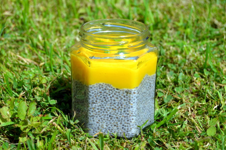 Mango Lime Chia Pudding