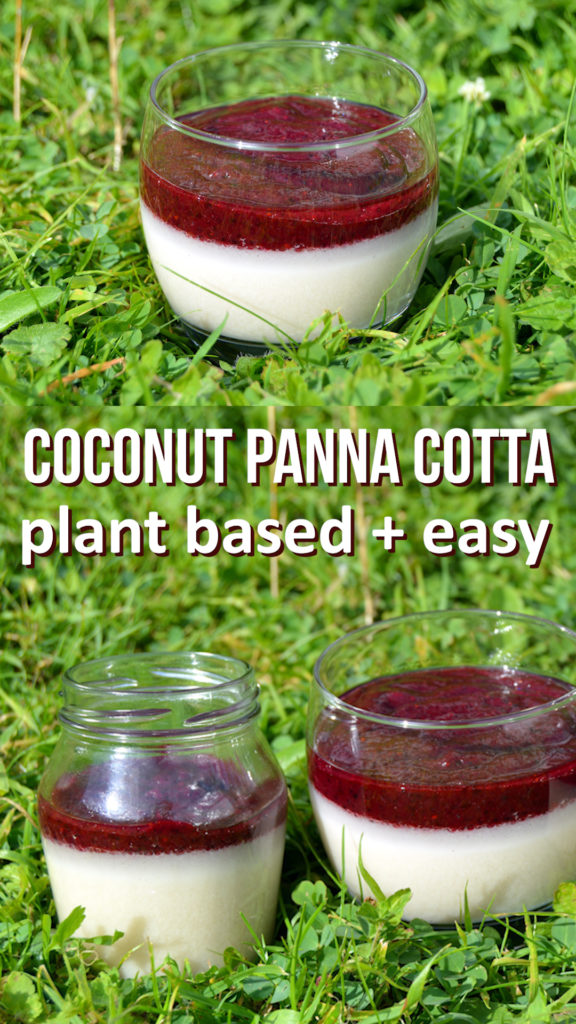 Coconut Panna Cotta is dairy free and vegan. This tasty little dessert is packed with goodness and easy to make #dairyfree #vegan #veganrecipe #dairyfreerecipe