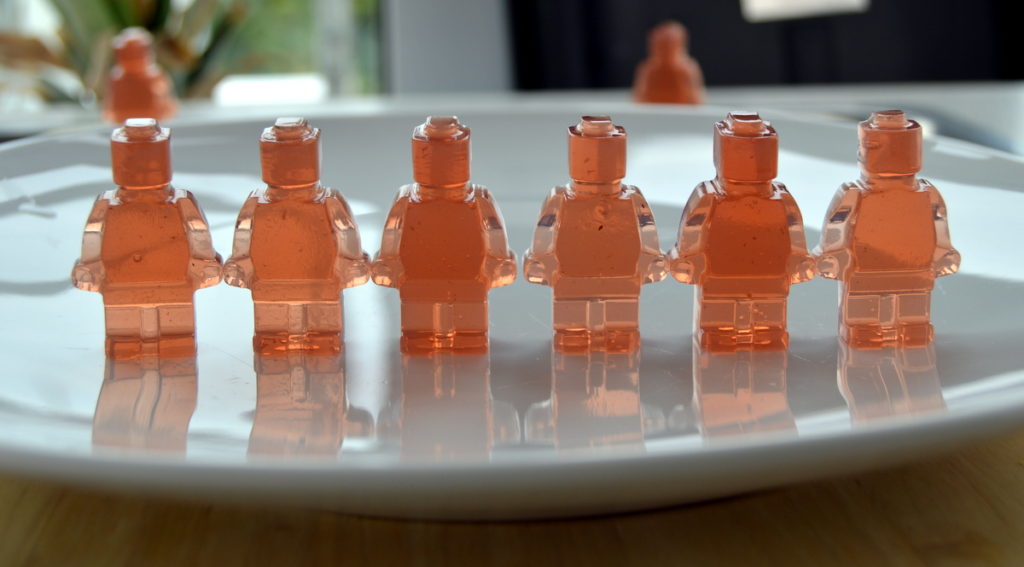 Vegetarian Rose Gummy Sweet Lego Men