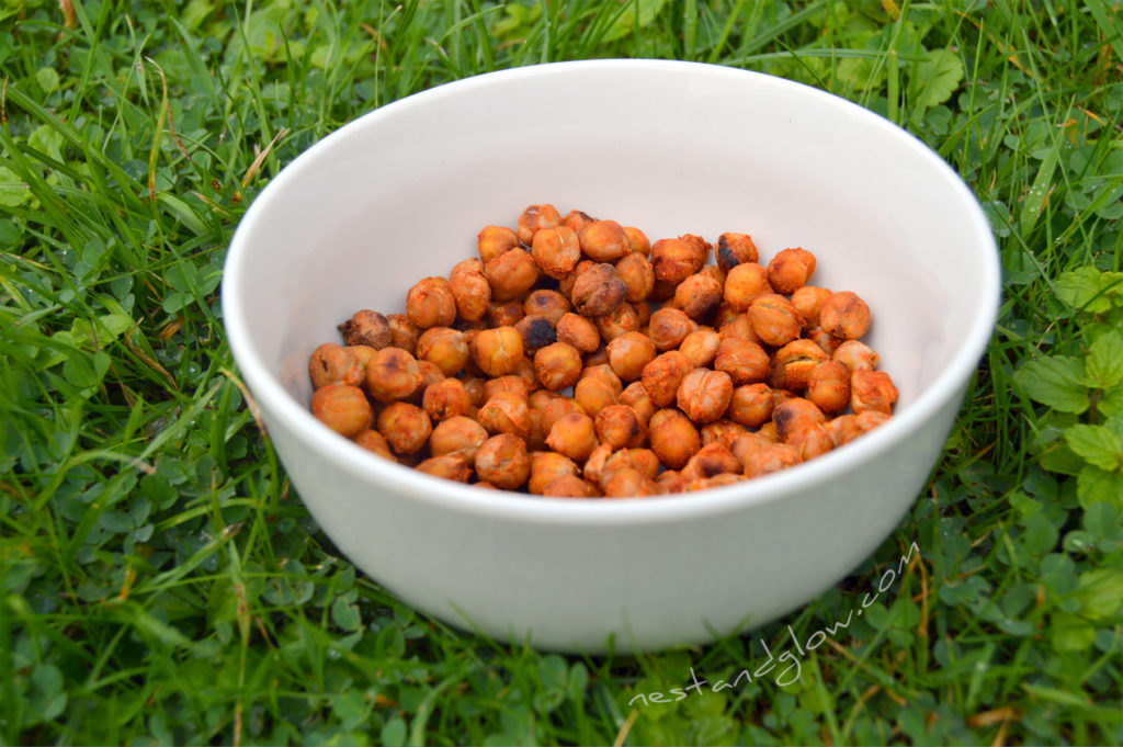 Smokey Roast Chilli Chickpeas In a Bowl