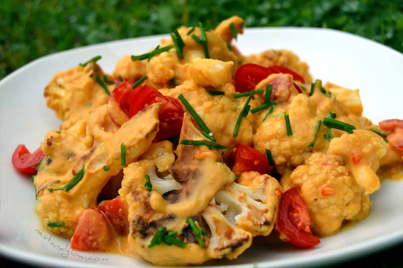 Roast Cauliflower Vegan Cheese Recipe Easy & Dairy Free