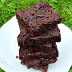 Healthy Chocolate Fudge Bean Brownies