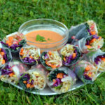 Winter Rolls with Raw Sweet Chilli Dip
