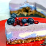 Cotton Candy Cashew Cheesecake