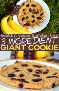 giant healthy easy chocolate chip cookie recipe