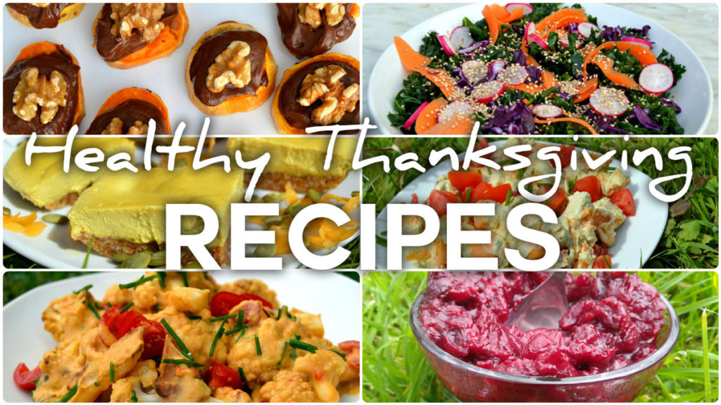 Healthy Gluten Free Vegan Thanksgiving recipes