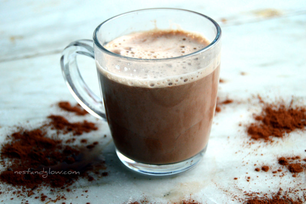 Raw vegan hot chocolate recipe