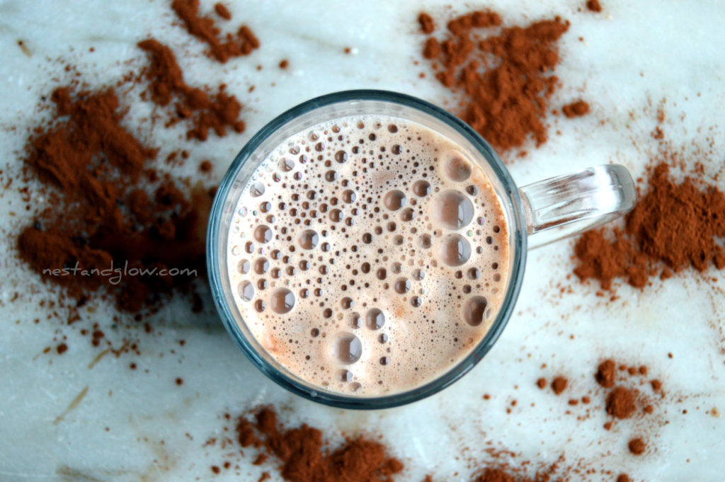 raw vegan easy hot chocolate recipe