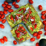 Avocado Toast on Quinoa Bread