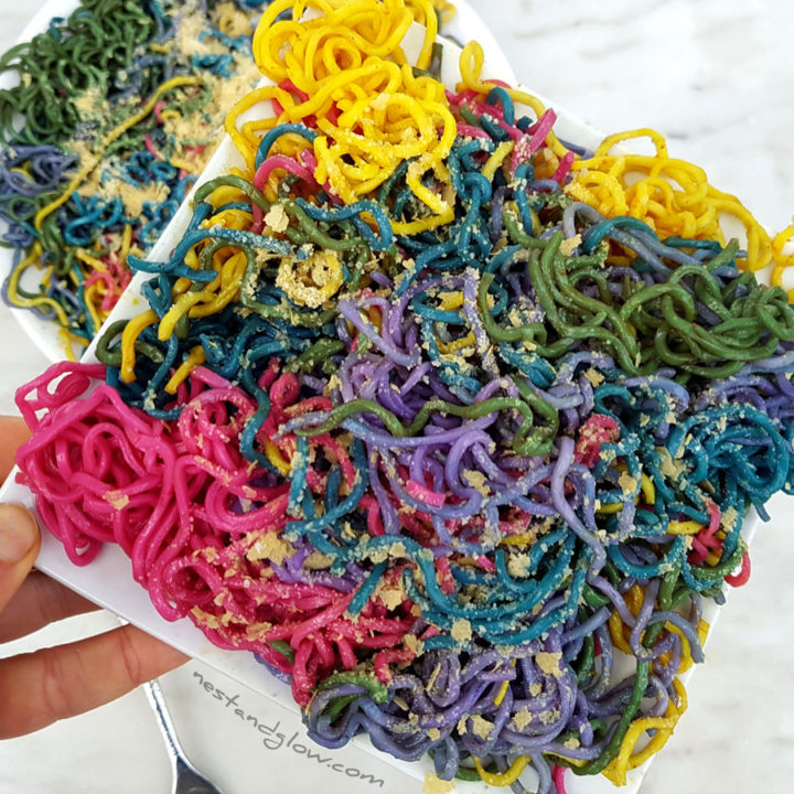 Natural Rainbow Pasta Noodles