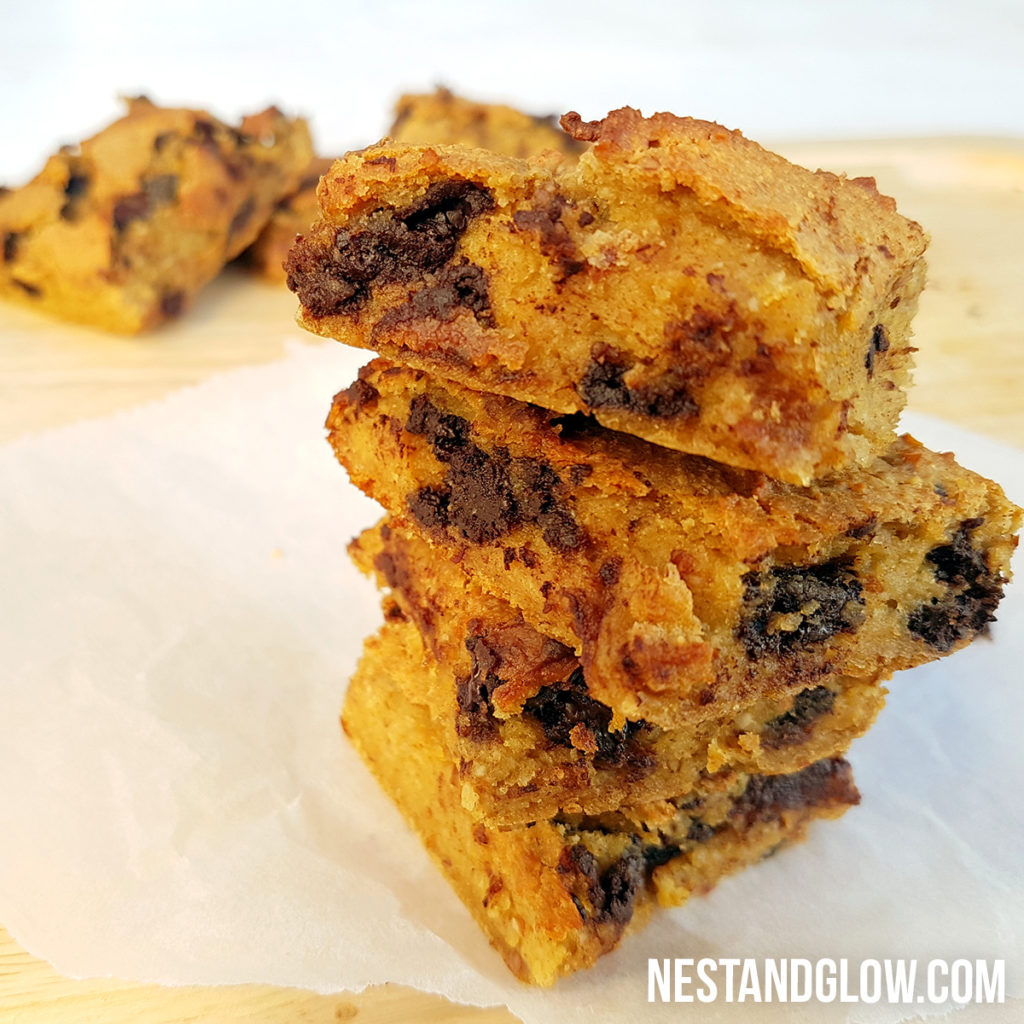 chickpea blondies recipe no peanut butter