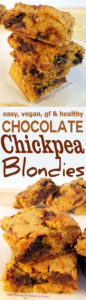 Easy Vegan Recipe for Chocolate Chip Almond Blondies