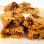 Chocolate Chip Almond Chickpea Blondies