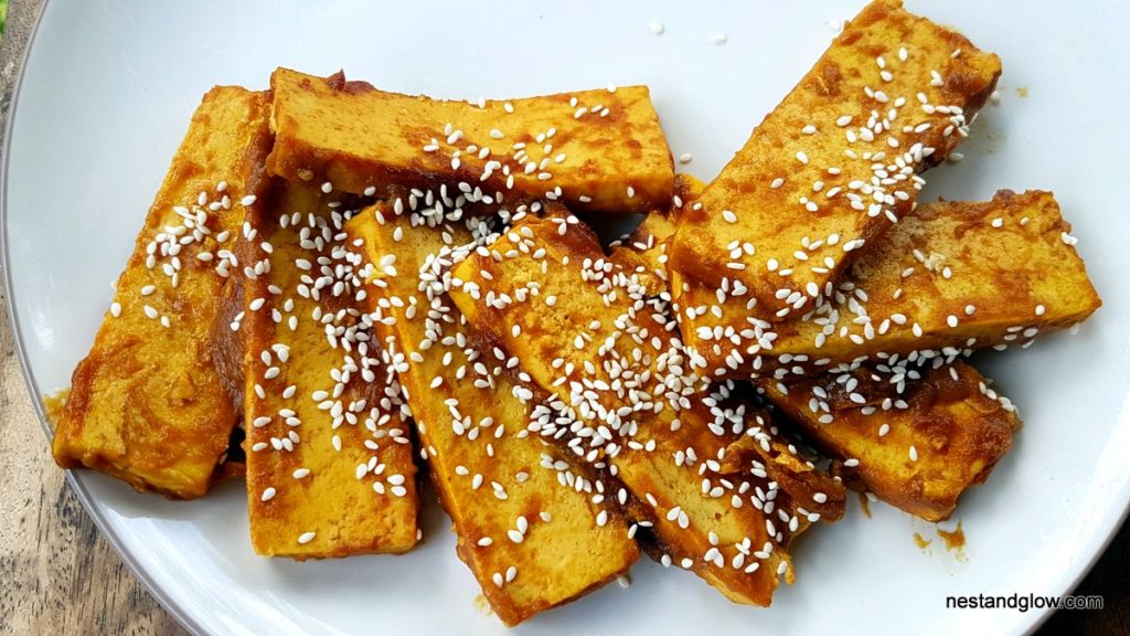 Crispy healthy tofu that isn't fryed