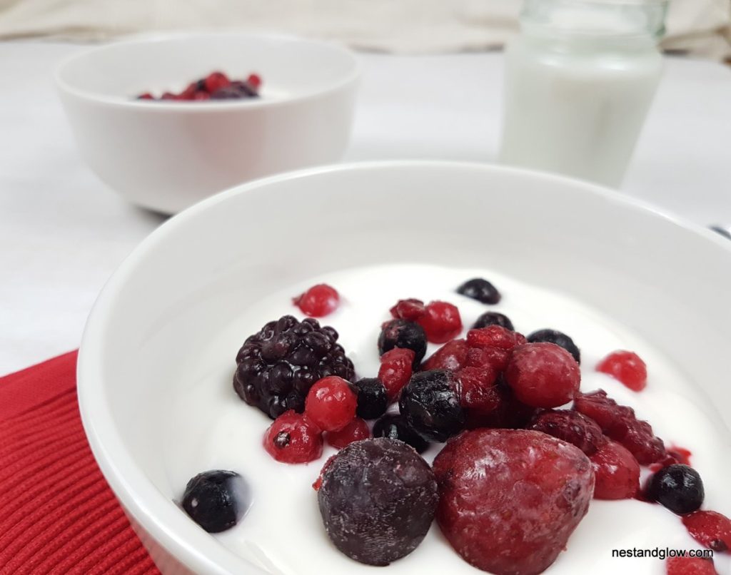 Vegan Coconut Yoghurt recipe close up