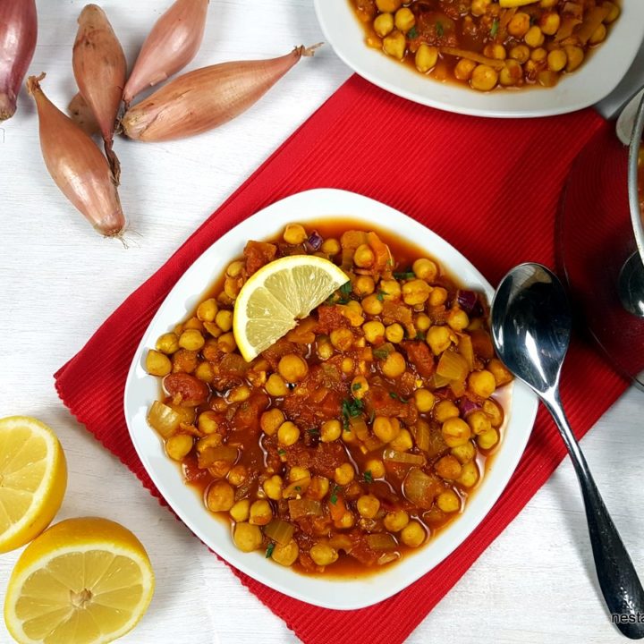 Soured Chickpea Lemon Curry