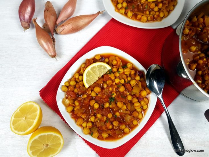 Soured Chickpea Lemon Curry Easy Healthy