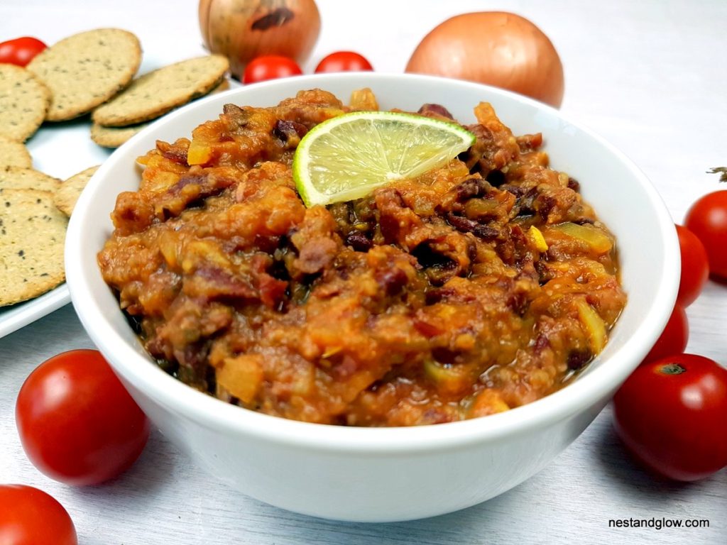 Easy healthy kidney bean dip