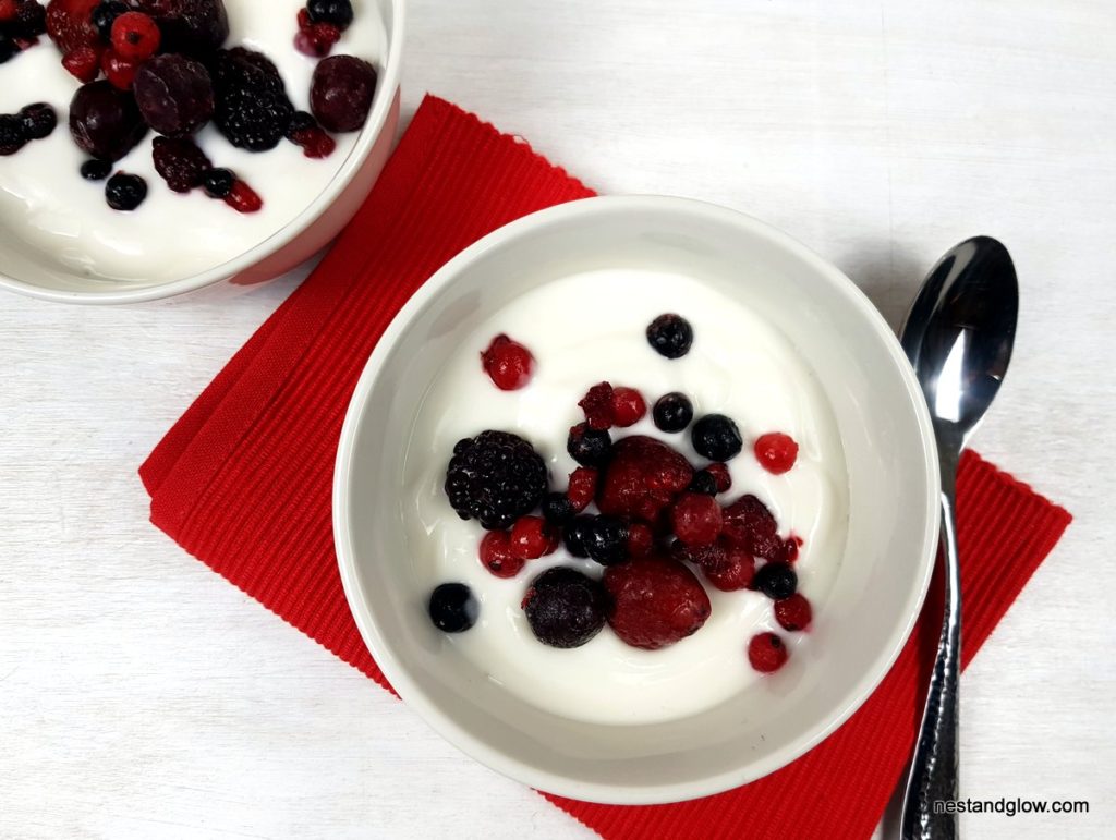 Easy to make vegan coconut yoghurt