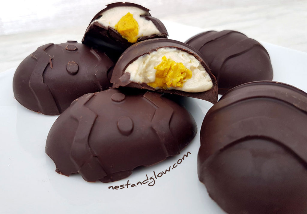 Cashew Cream Eggs Healthy Vegan Recipe