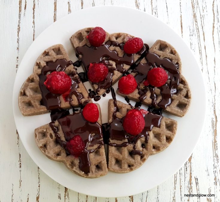 Buckwheat Waffles - Gluten Free and Vegan