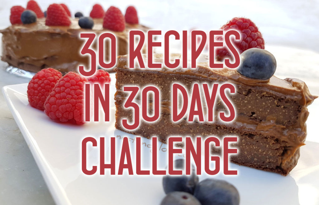 30 recipes in 30 days challenge
