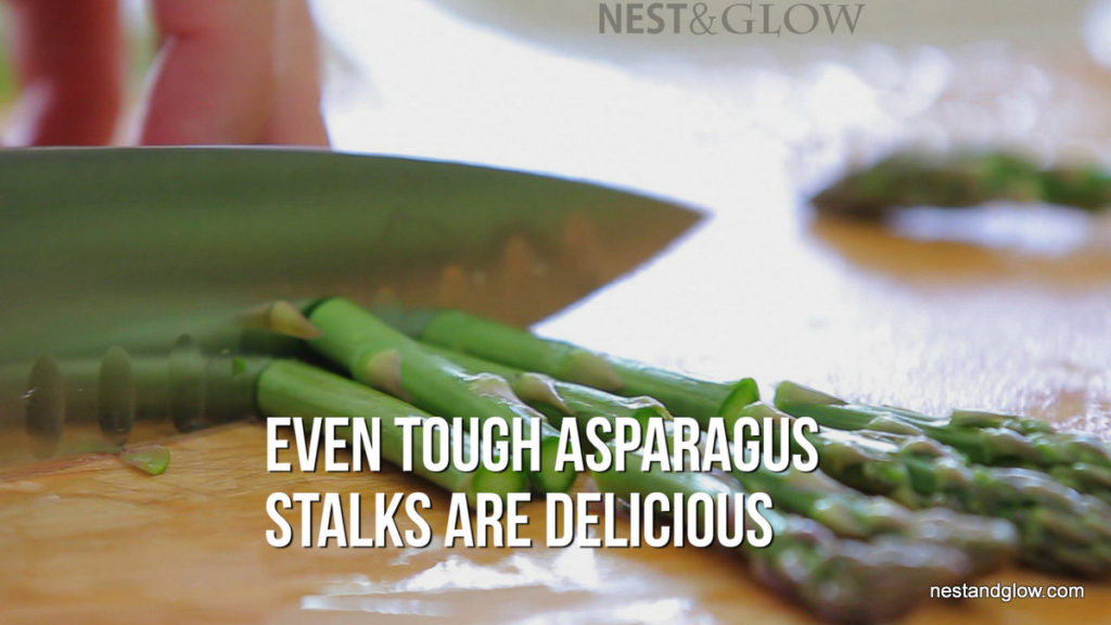 Eat Asparagus Stems