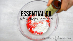 essential oil dough