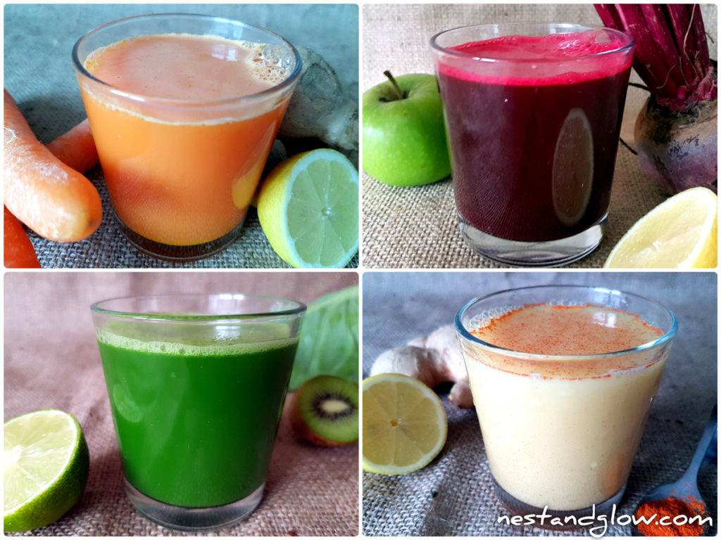 easy fruit vegetable shot recipes