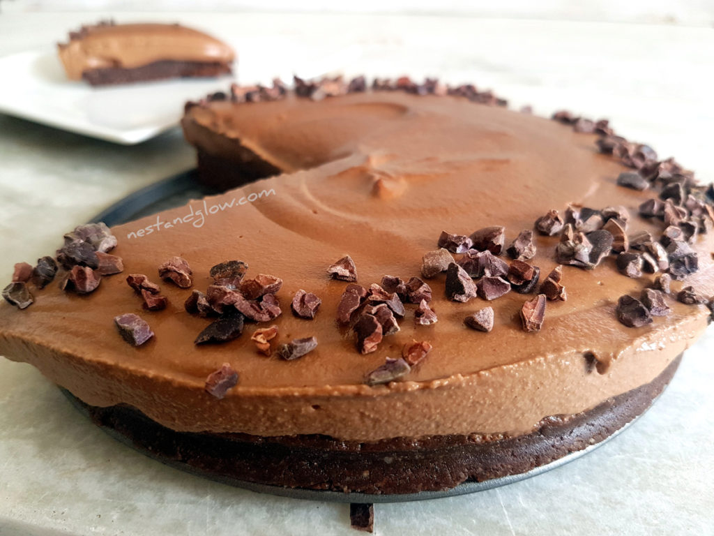 Mocha Chocolate Cashew Cheesecake Recipe