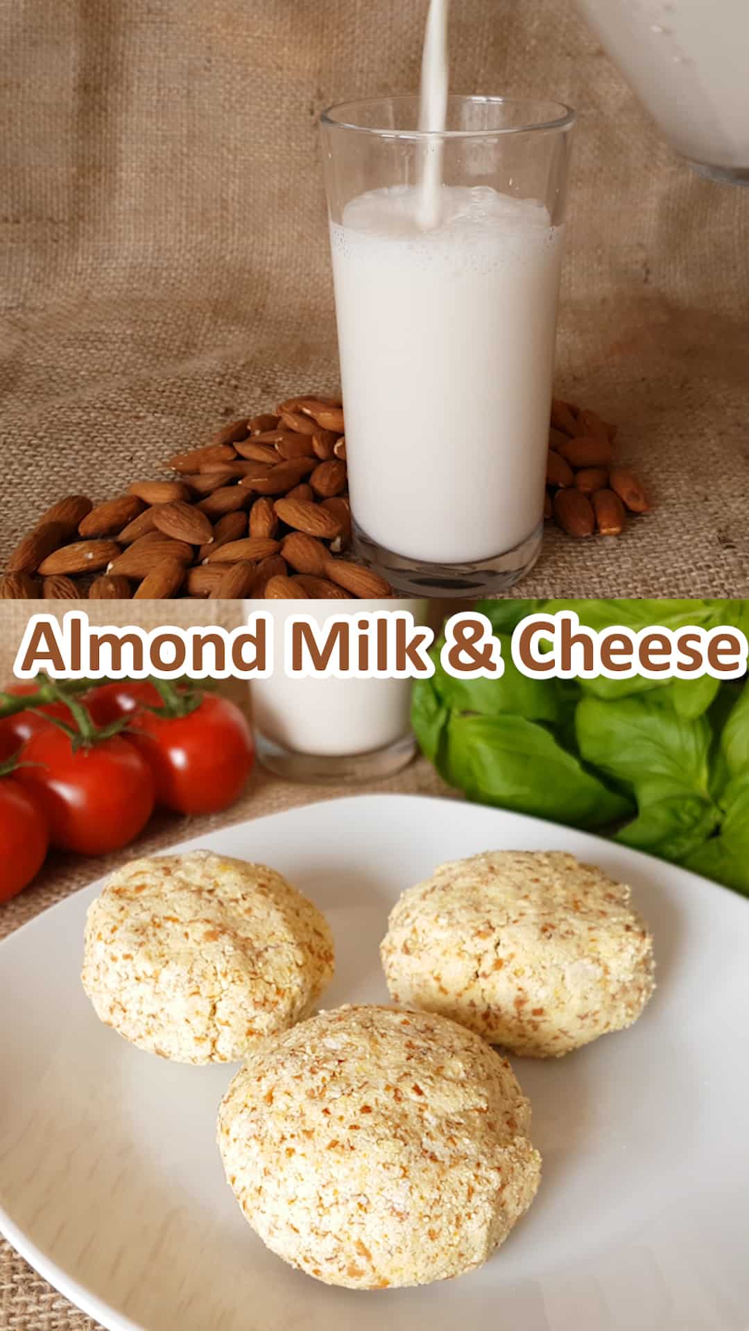 Almond Milk and Almond Pulp Cheese Nest and Glow