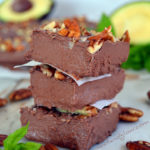 Avocado Chocolate Mint Fudge