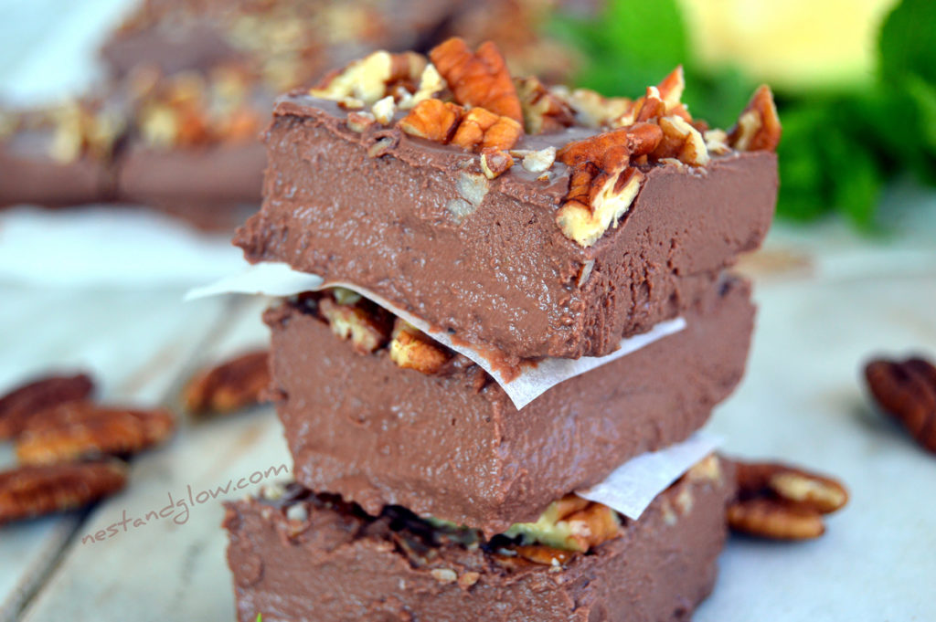 avocado chocolate mint fudge vegan