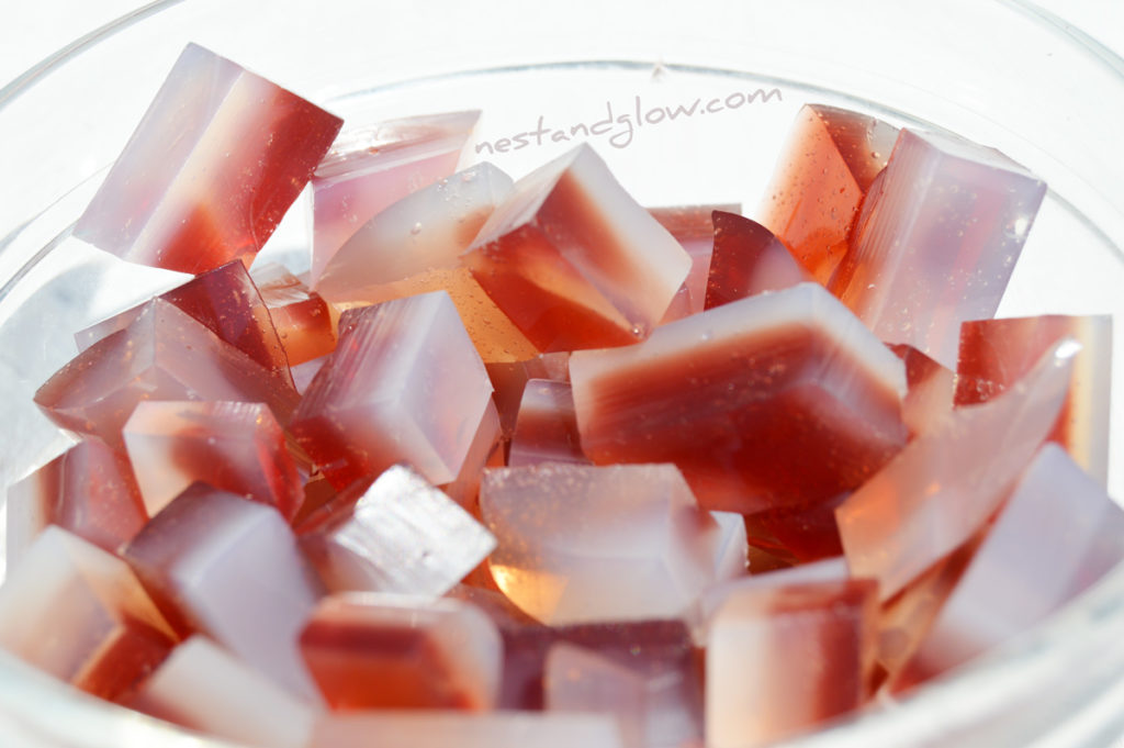 Gemstone Fruit Jelly Sweets - Vegan and Veggie