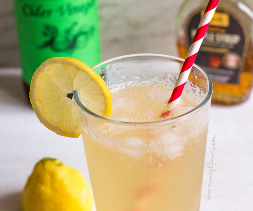 Apple Cider Vinegar Lemonade Nest and Glow