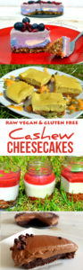 Cashew Cheesecake Recipes - Raw Vegan & Gluten-free