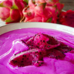 Dragon Fruit Cashew Ice Cream