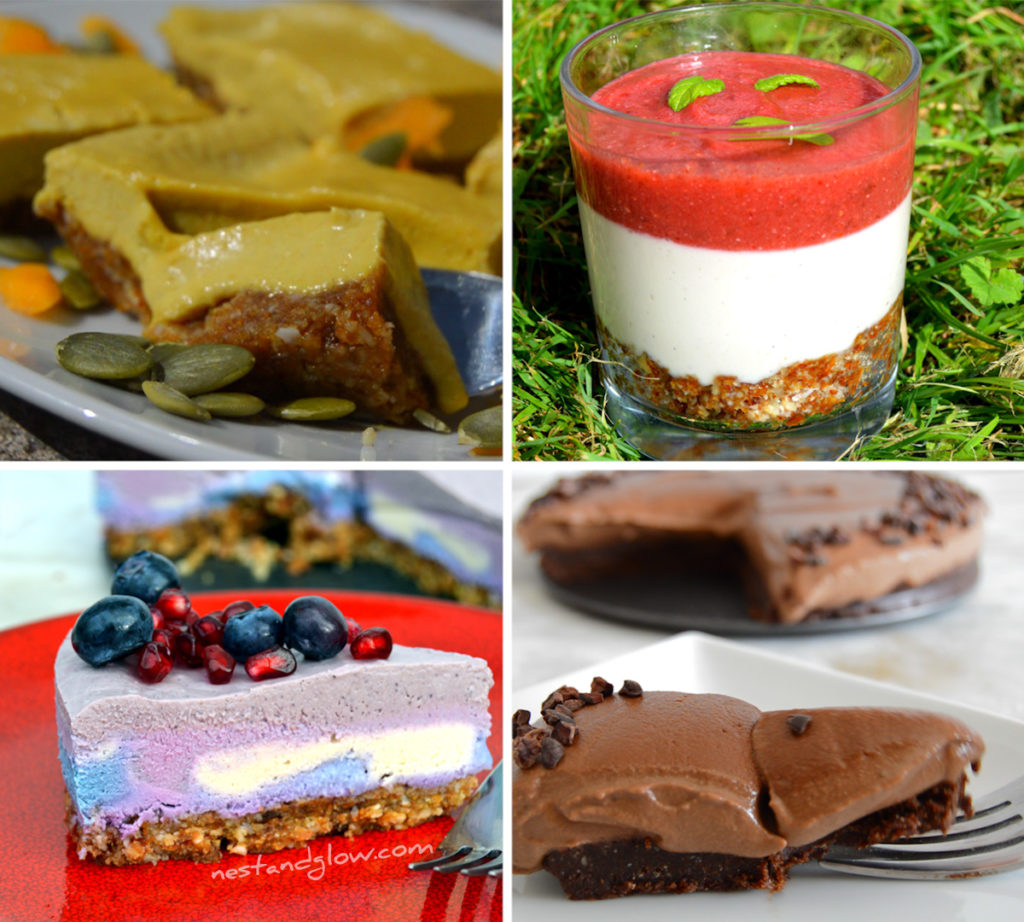 Raw Vegan Cashew Cheesecake Recipes