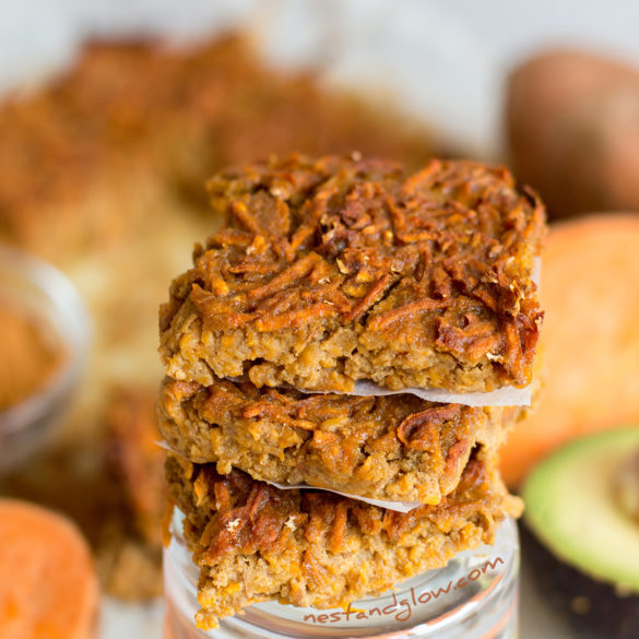 Sweet Potato Quinoa Cinnamon Bites Nest and Glow