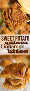 Sweet Potato Quinoa Cinnamon Bites Recipe - Vegan and Gluten-free